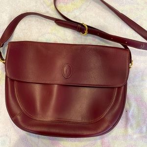 Vintage Cartier crossbody bag